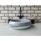 Lined Teker Mermer Lavabo